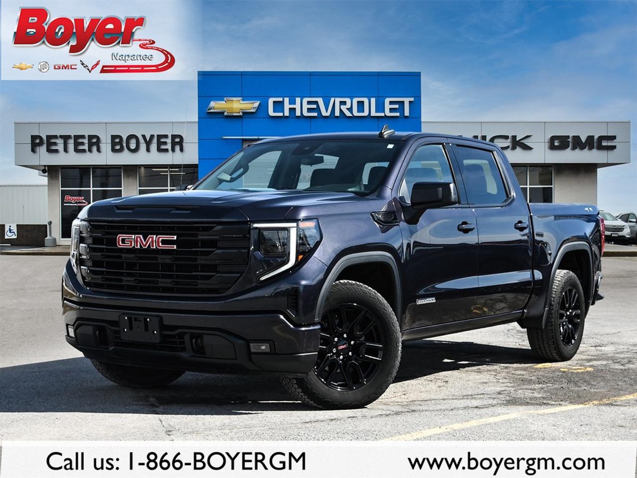 Used 2022 GMC Sierra 1500 Crew Cab Short Box 4-Wheel Drive Elevation for sale in Napanee, ON