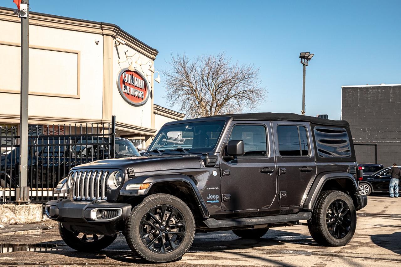 2021 Jeep Wrangler UNLIMITED SAHARA HYBRID | TOP OFF | NAVI | HEATED Photo