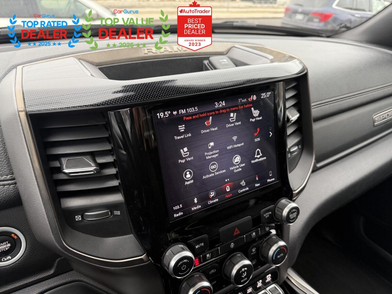 2019 RAM 1500 REBEL SPORT | SUNROOF | NAVI | LOADED Photo