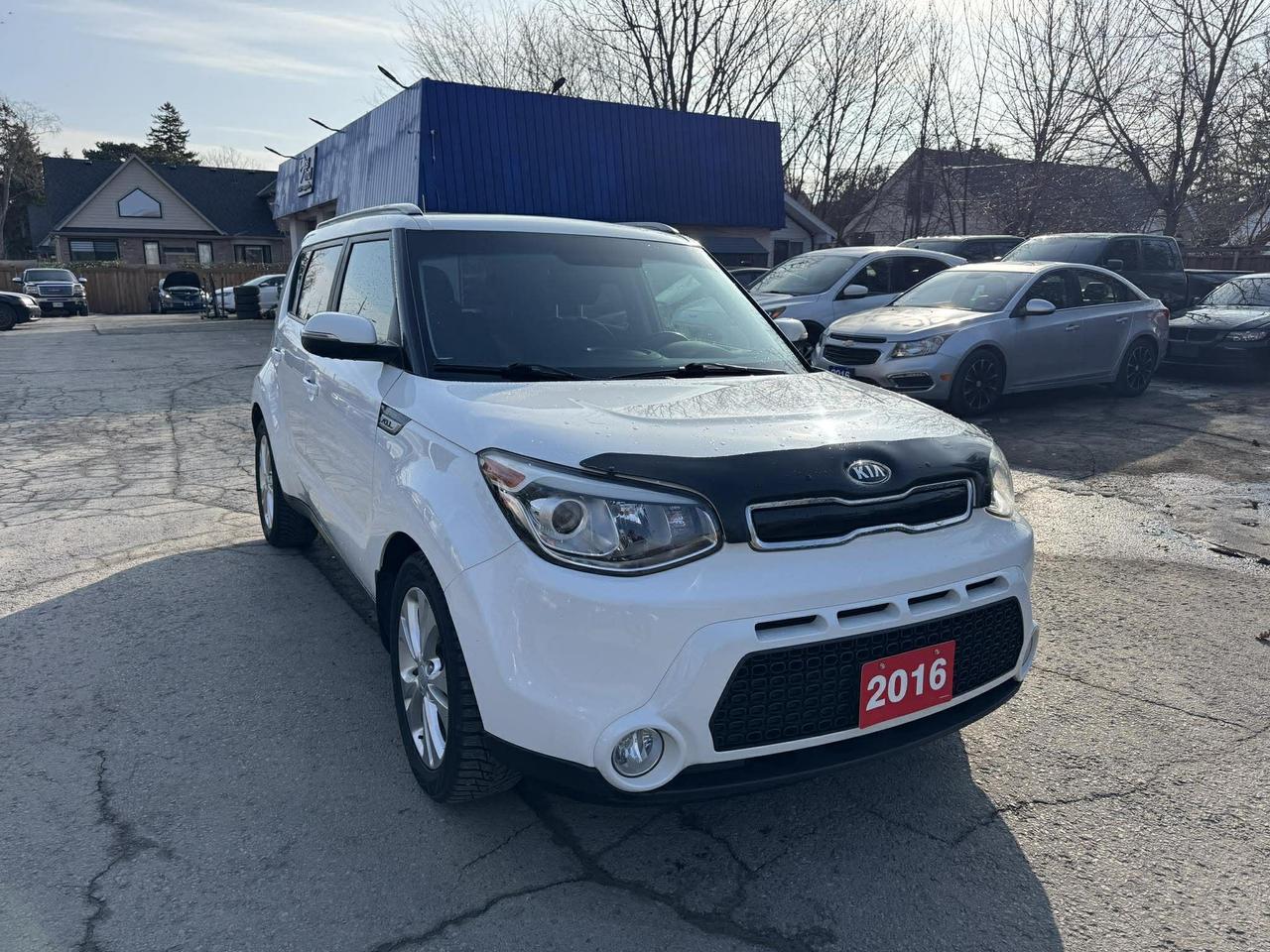 <p>Looking for a practical and stylish ride? Check out this eye-catching 2016 Kia Soul EX+ at Mallory Auto! This compact wagon is perfect for navigating city streets or embarking on weekend adventures. With its iconic boxy shape and clean white exterior, this Soul is sure to turn heads wherever you go. Inside, youll find a comfortable gray interior, ready to welcome you and your passengers. This Soul has 170,446km on the odometer.</p><p>Under the hood, this Kia Soul EX+ is powered by a reliable 2L 4-cylinder engine, paired with a smooth-shifting automatic transmission. Front-wheel drive ensures confident handling in various driving conditions. This vehicle is ready to be your trusty companion for all of lifes journeys!</p><p>Here are some of the standout features of this 2016 Kia Soul EX+:</p><ul><li><strong>Spacious Interior:</strong> Despite its compact size, the Soul offers a surprisingly roomy cabin, providing ample headroom and legroom for both front and rear passengers.</li><li><strong>User-Friendly Infotainment:</strong> Stay connected and entertained with an easy-to-use infotainment system.</li><li><strong>Fuel Efficiency:</strong> Enjoy excellent fuel economy, making this Soul a smart choice for your wallet.</li><li><strong>Versatile Cargo Space:</strong> The Souls unique design provides a versatile cargo area, perfect for groceries, luggage, or whatever your day demands.</li><li><strong>Eye-Catching Design:</strong> The Souls distinctive exterior is sure to make a statement wherever you go!</li></ul><p><strong><em>Powered by AutoIntelligence&trade;</em></strong> Vehicle information has been generated using artificial intelligence and is provided for informational purposes only. While efforts are made to ensure accuracy, please confirm all details directly with the dealer.</p>