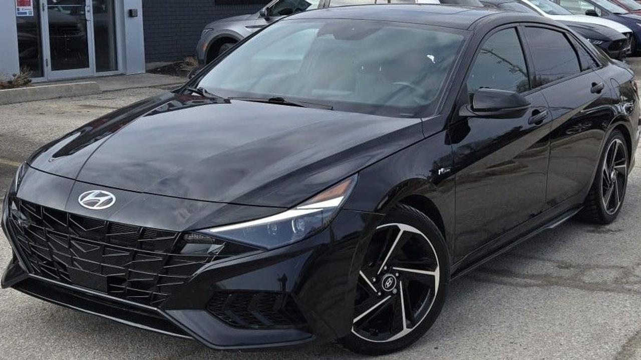 Used 2023 Hyundai Elantra N LINE ULT / NO ACCIDENTS / LEATHER / ROOF / NAV for sale in Cambridge, ON