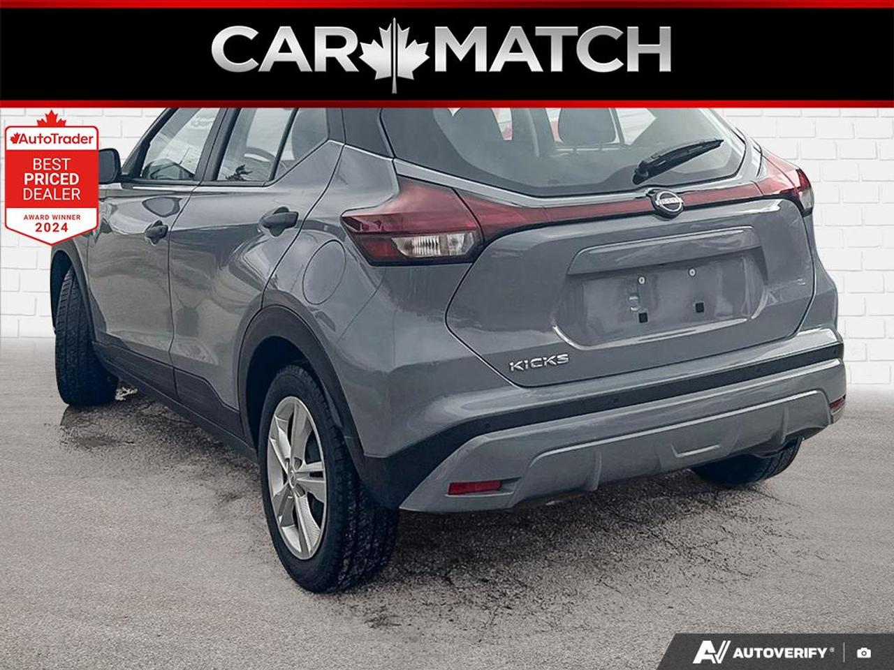 2024 Nissan Kicks S / NO ACCIDENTS / BLINDSPOT DETECTION / BLUETOOTH Photo3