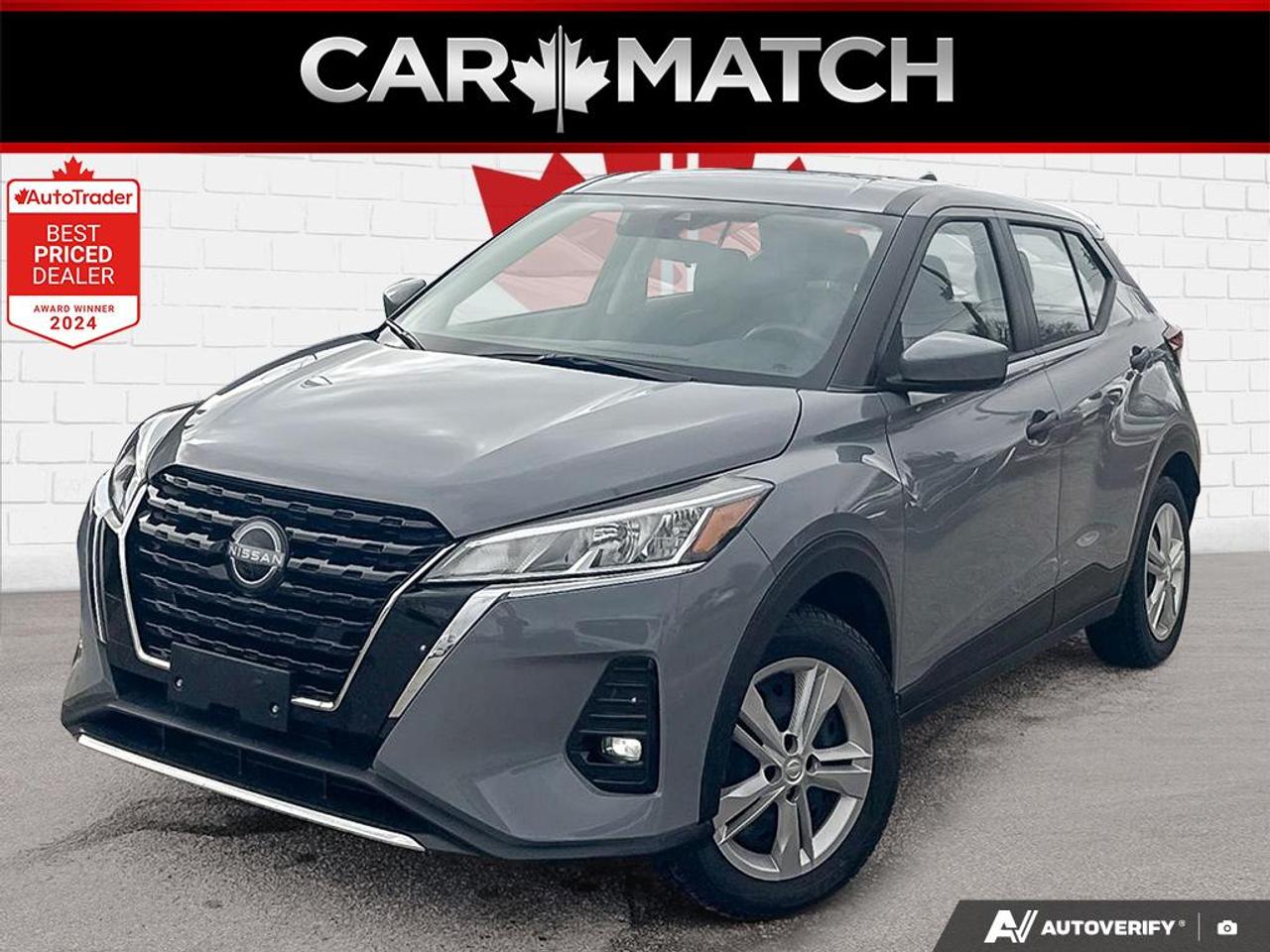 2024 Nissan Kicks S / NO ACCIDENTS / BLINDSPOT DETECTION / BLUETOOTH Photo