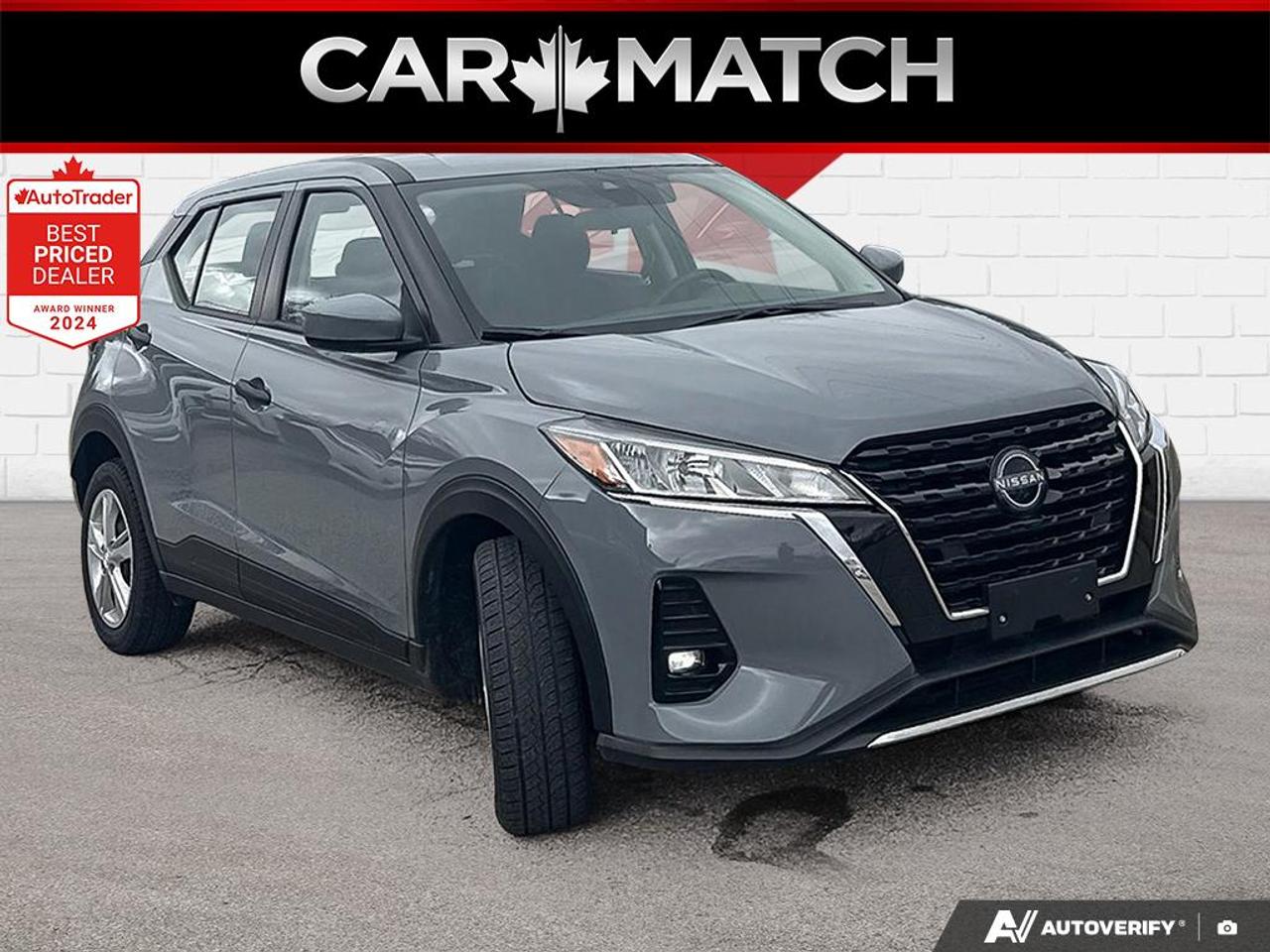 2024 Nissan Kicks S / NO ACCIDENTS / BLINDSPOT DETECTION / BLUETOOTH Photo