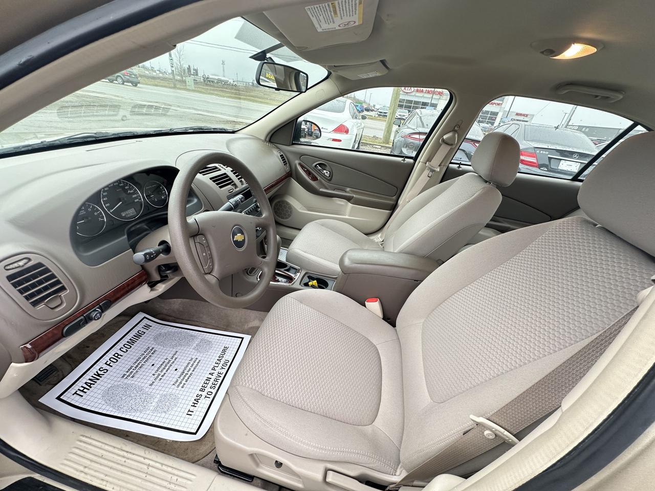 2006 Chevrolet Malibu LS, LIKE NEW, ONLY 33,000KMS, 4 CYL, CERTIFIED Photo