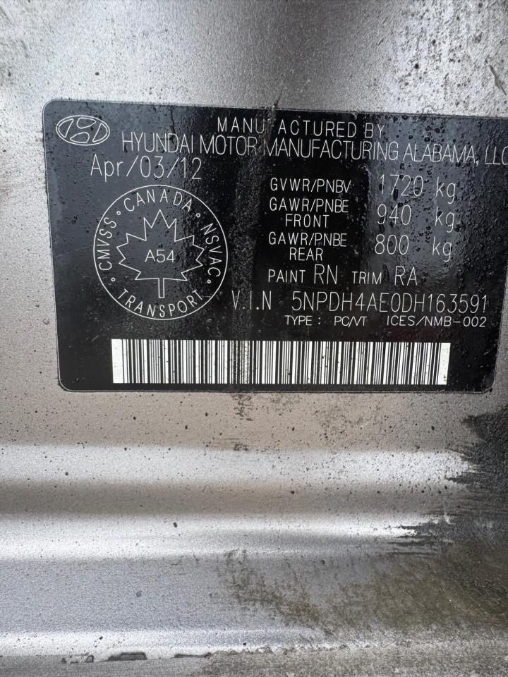 2013 Hyundai Elantra L, MANUAL, ONLY 124KMS, WELL MAINTAINED, CERTIFIED Photo