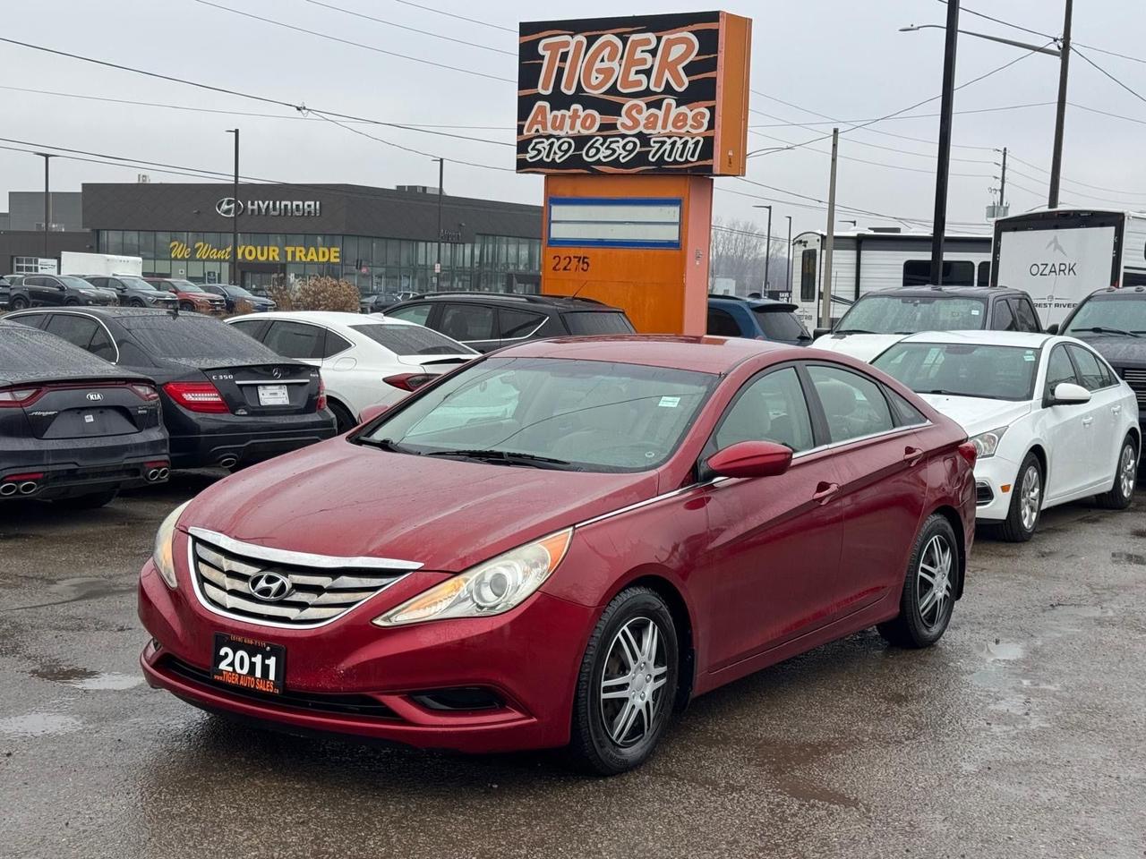 2011 Hyundai Sonata GL, AUTO, NEW ENGINE, 2 SETS OF WHEELS, CERTIFIED