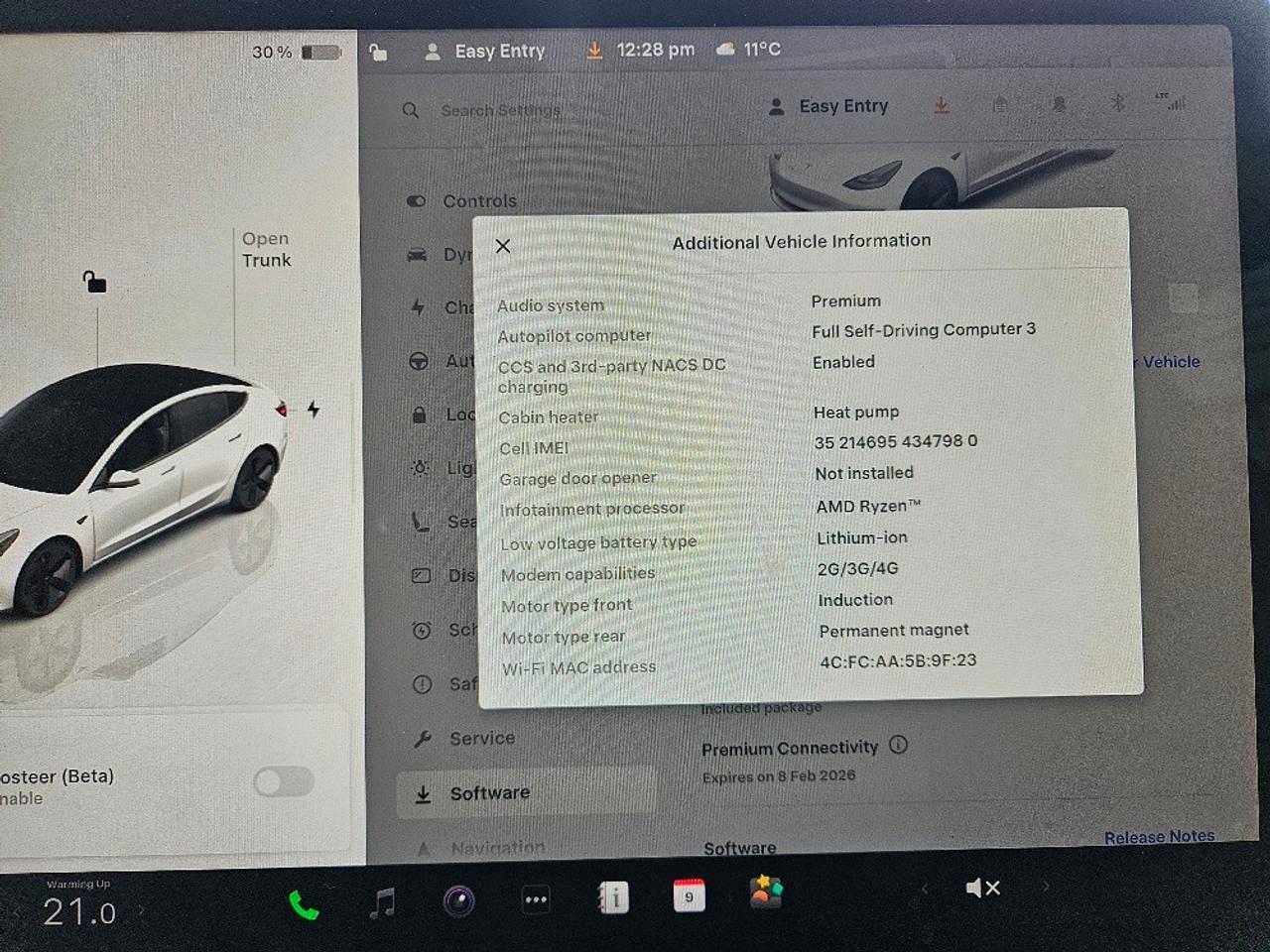 2022 Tesla Model 3 LONG RANGE AWD DUAL MOTOR-CERTIFIED Photo