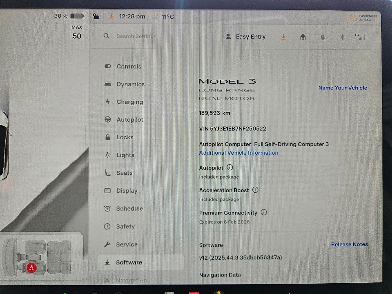 2022 Tesla Model 3 LONG RANGE AWD DUAL MOTOR-CERTIFIED Photo