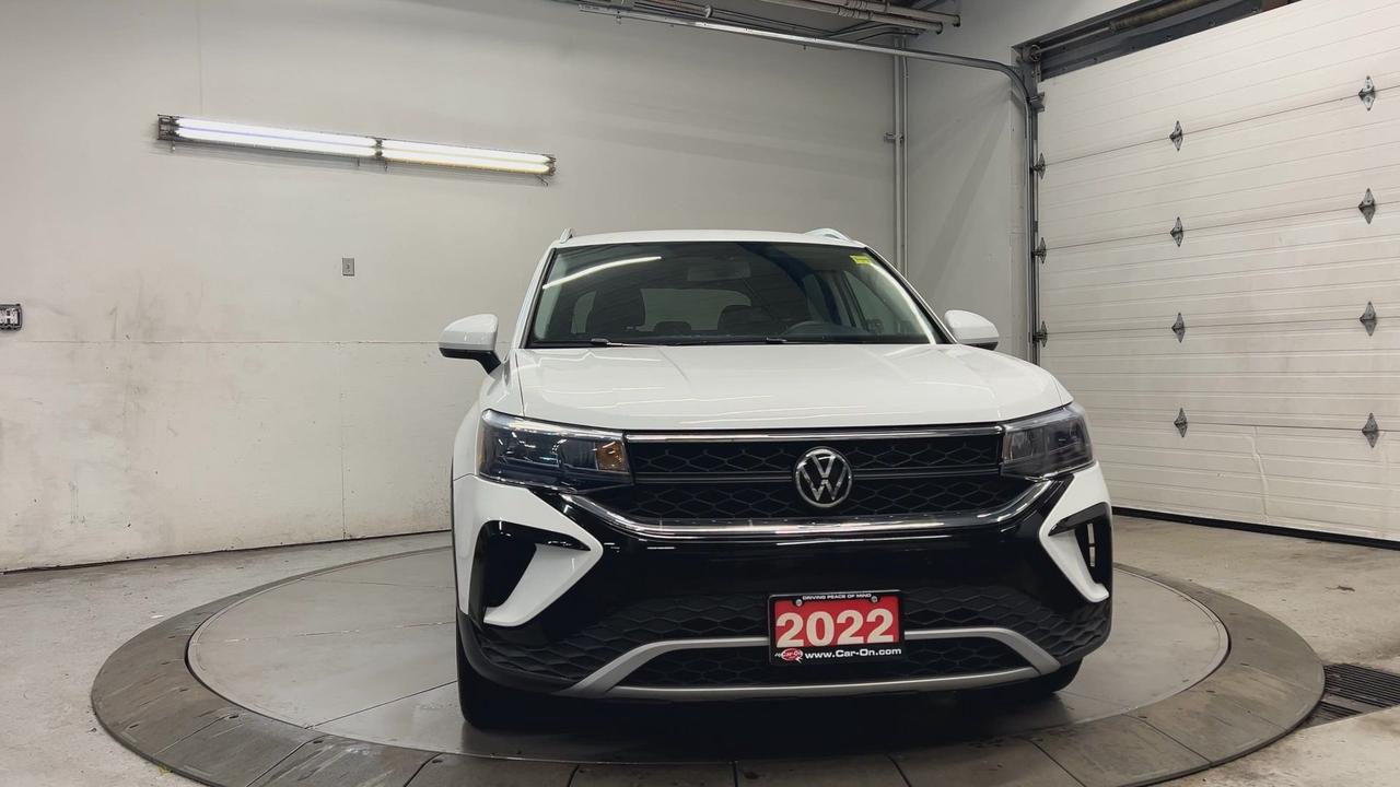 2022 Volkswagen Taos COMFORTLINE AWD | HTD LEATHER | CARPLAY | ALLOYS Photo