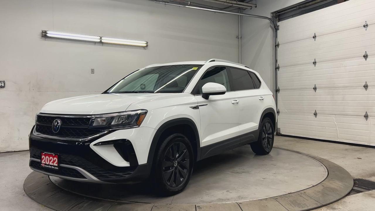 2022 Volkswagen Taos COMFORTLINE AWD | HTD LEATHER | CARPLAY | ALLOYS Photo
