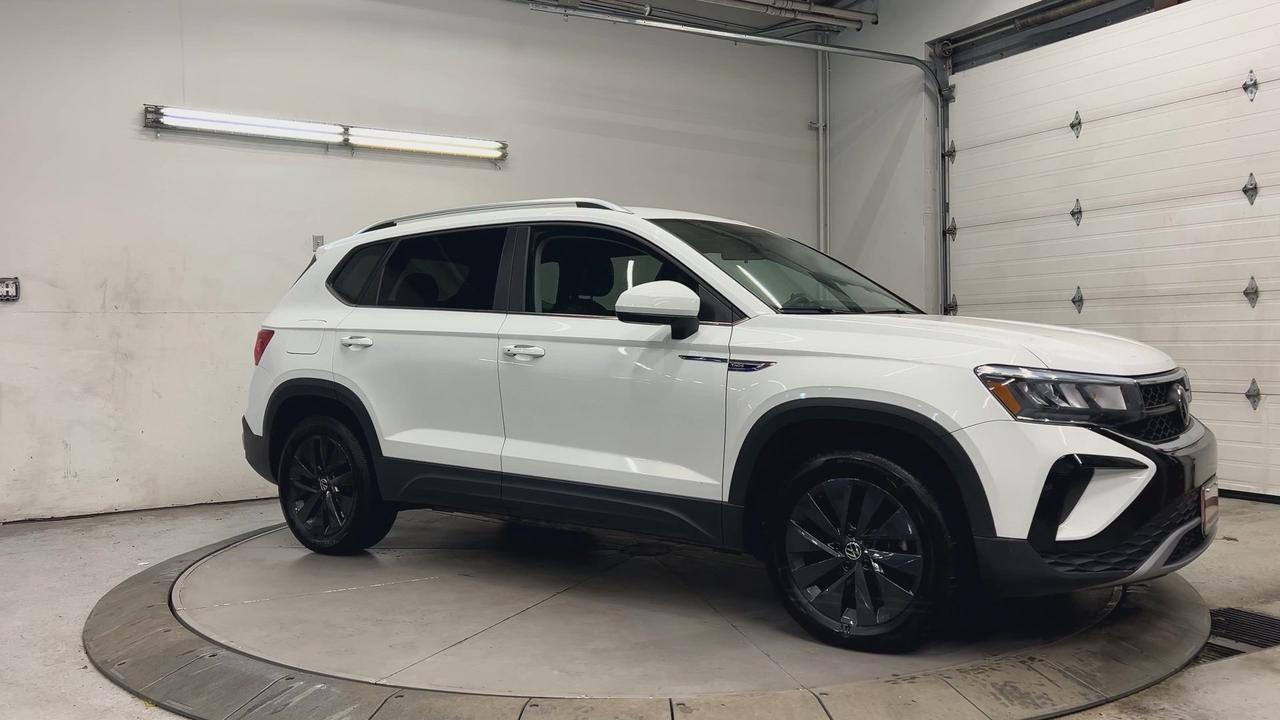 2022 Volkswagen Taos COMFORTLINE AWD | HTD LEATHER | CARPLAY | ALLOYS Photo2