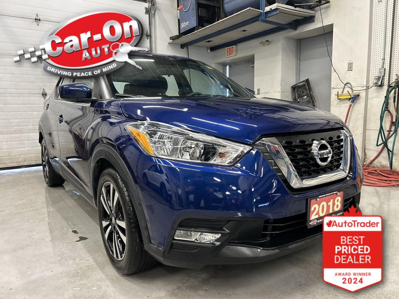 2018 Nissan Kicks SV | LOW KMS! | HTD SEATS | CARPLAY | ALLOYS | A/C Photo0