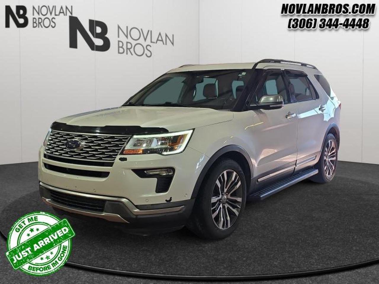 Used 2019 Ford Explorer Platinum  - Sunroof - Heated Seats for sale in Paradise Hill, SK