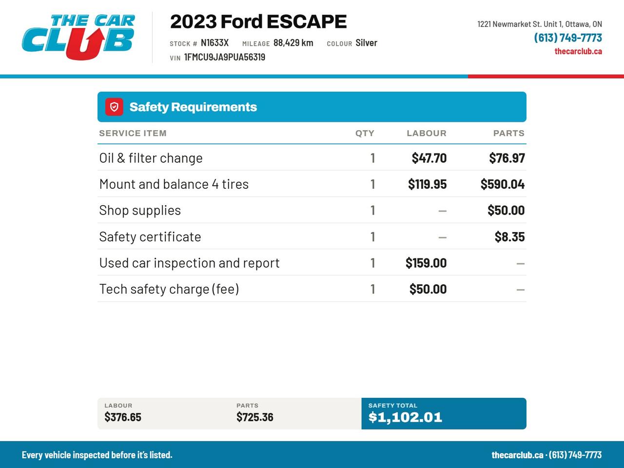2023 Ford Escape Platinum Photo