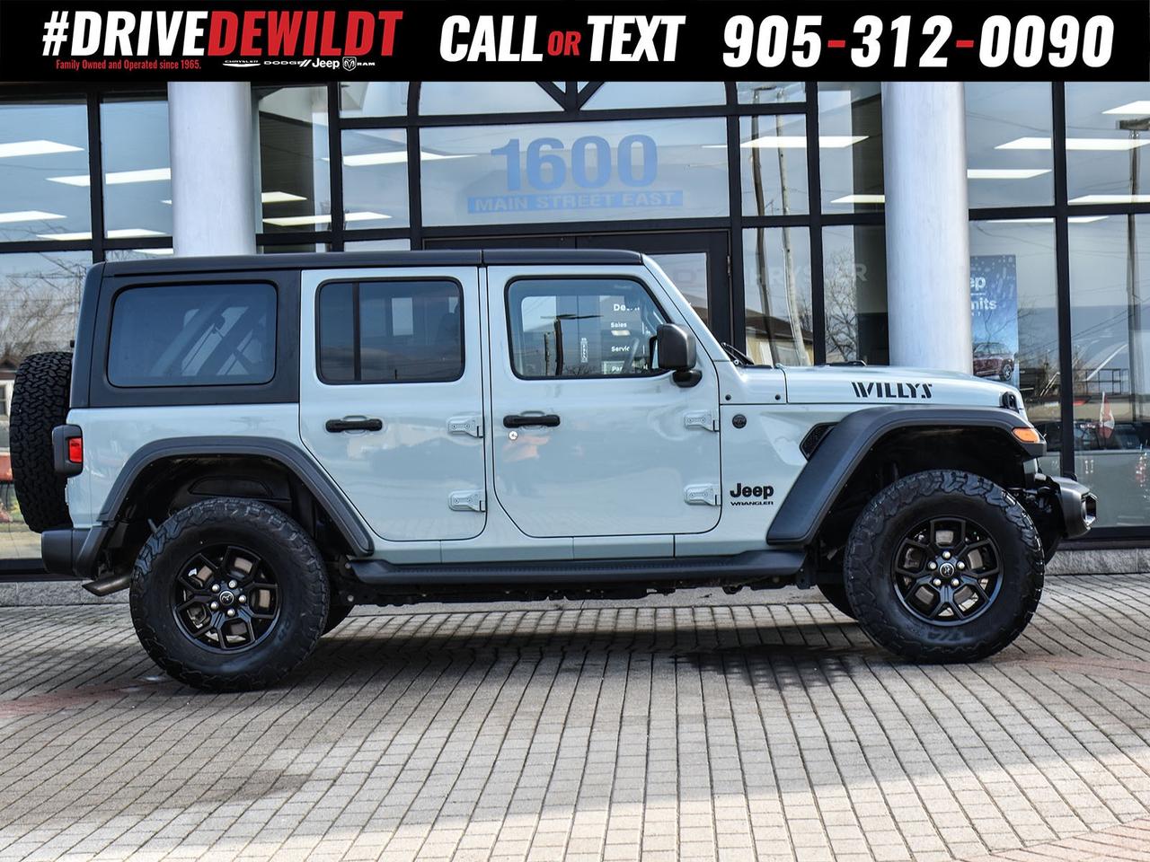 2024 Jeep Wrangler WILLYS   HEATED SEATS + WHEEL   REMOTE START Photo4