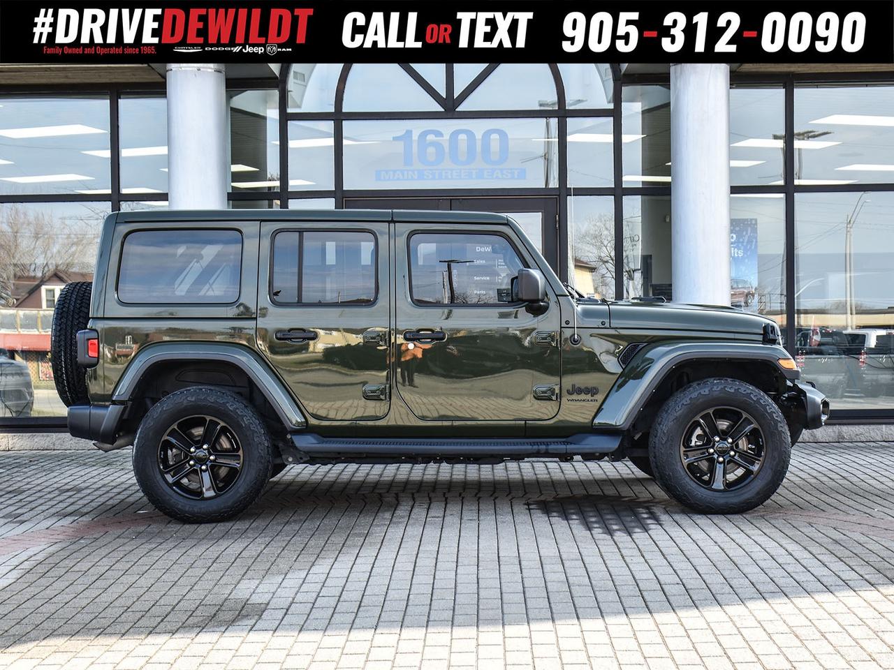2023 Jeep Wrangler SAHARA ALTITUDE   LEATHER SEATS   TRAILER TOW GRP Photo4