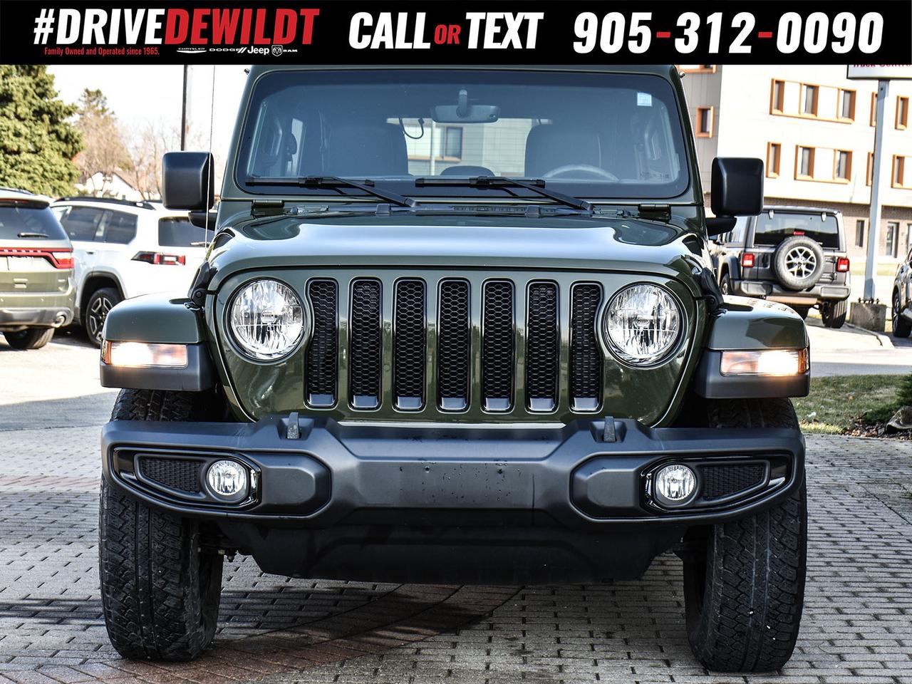 2023 Jeep Wrangler SAHARA ALTITUDE   LEATHER SEATS   TRAILER TOW GRP Photo3