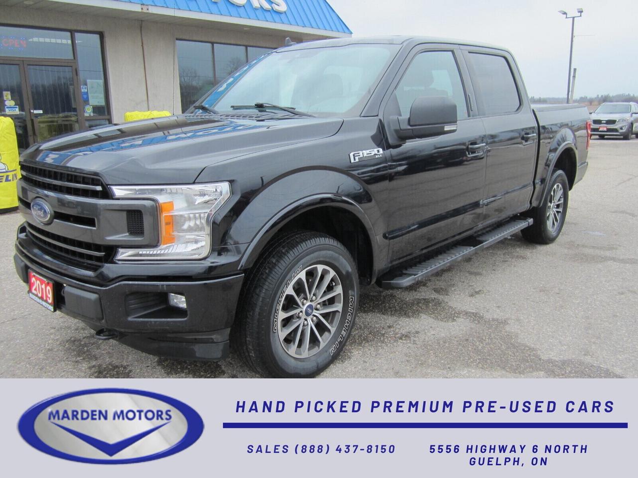 2019 Ford F-150 XLT SPORT CREW 4X4 5.0L NO ACCIDENTS Photo0