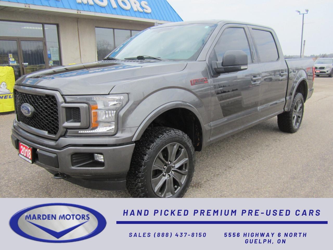 2018 Ford F-150 SPORT FX4 5.0L ONE OWNER NO ACCIDENTS Photo