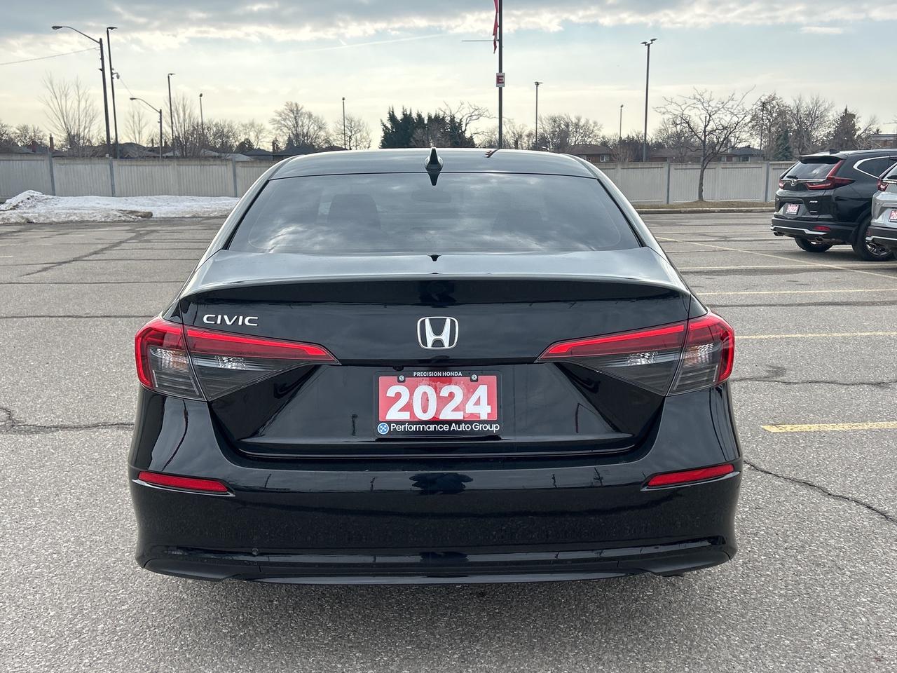 2024 Honda Civic Sedan LX-B  CarPlay  Heated Seats  Rear Camera Photo4