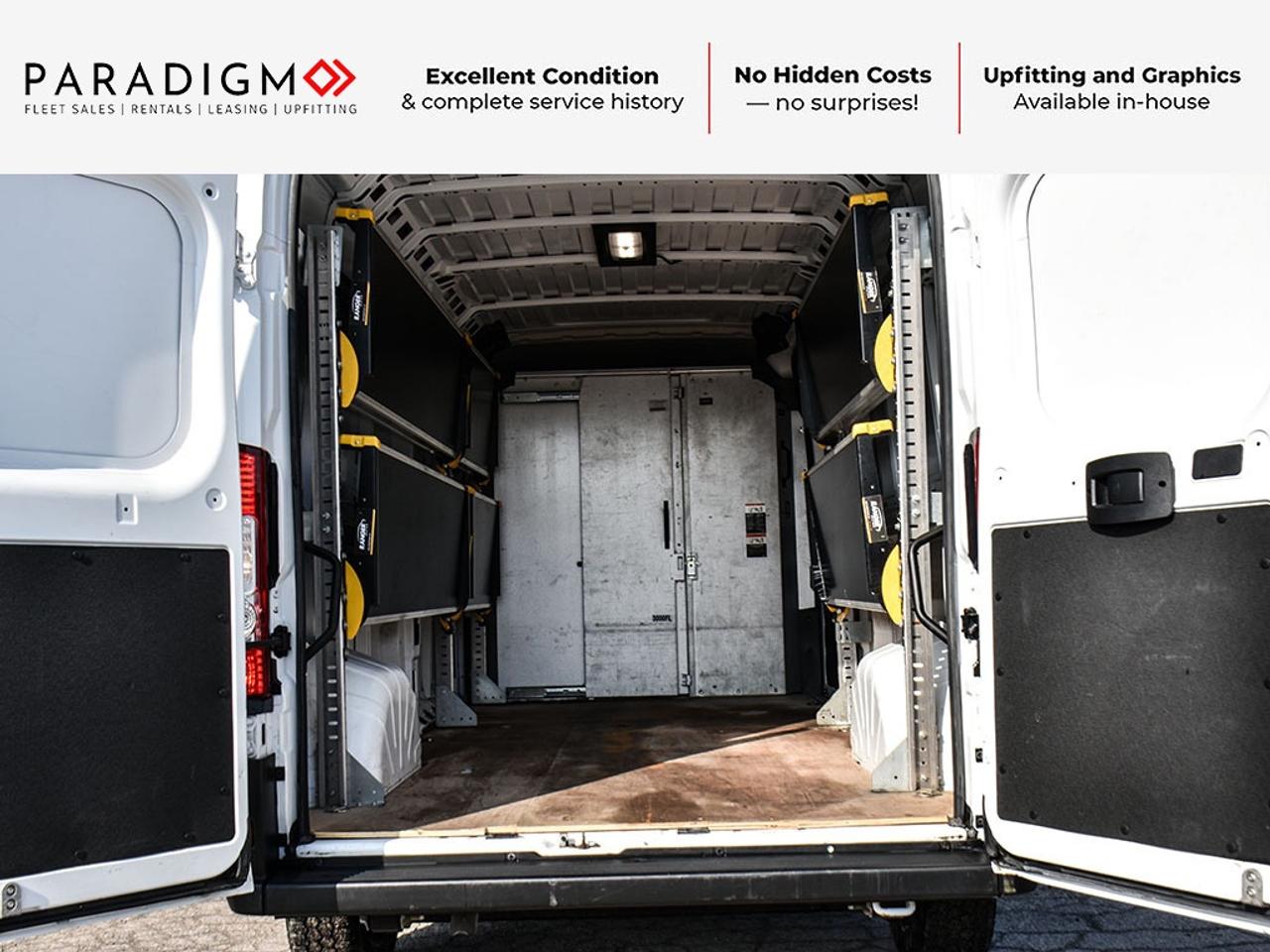 2023 RAM ProMaster 3500 159" High Roof - Flip Out Shelving Photo