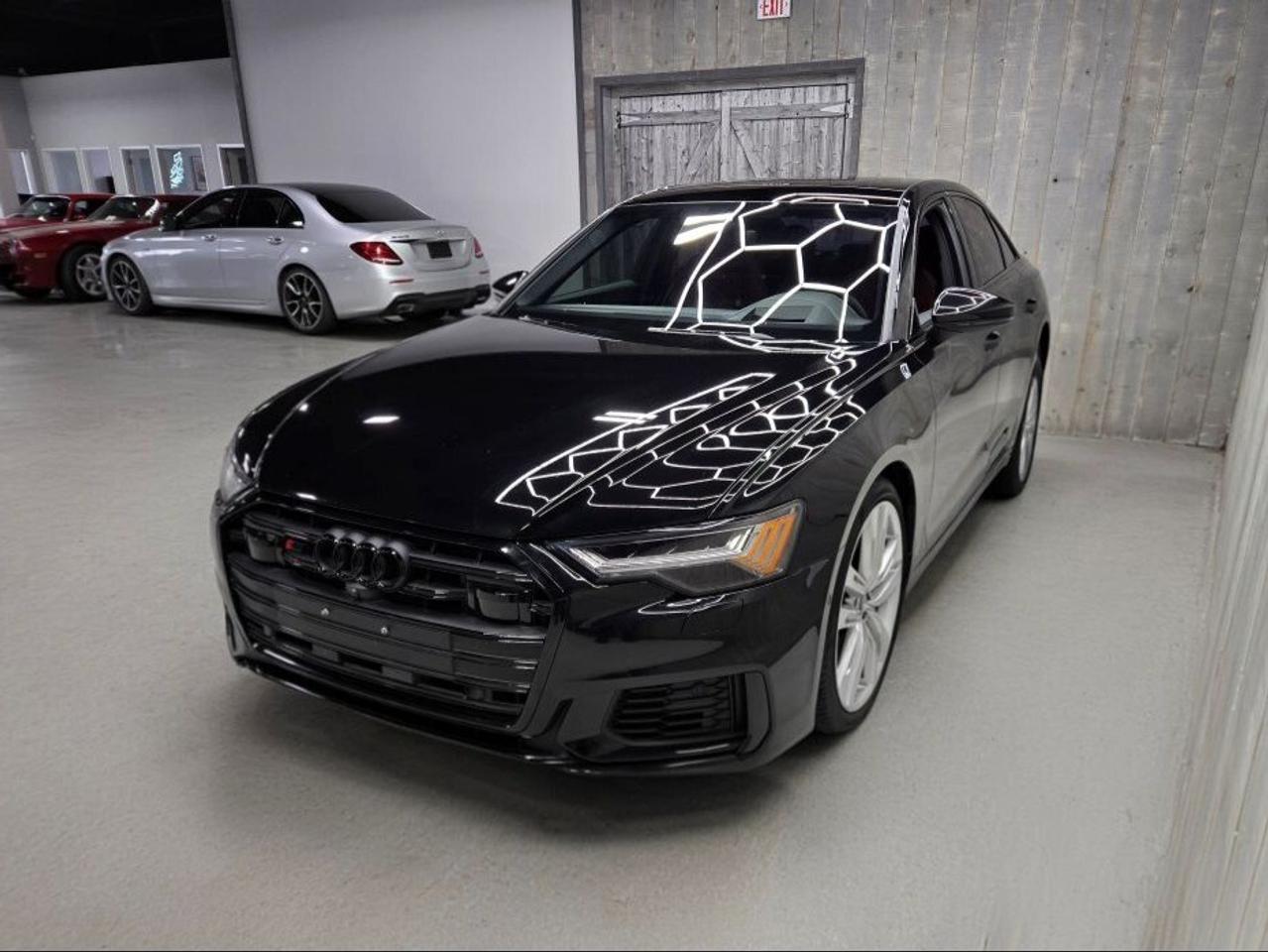 2022 Audi S6 BLACK OPTICS  21 WHEELS  CARBON FIBER ACCIDENT FRE Photo3