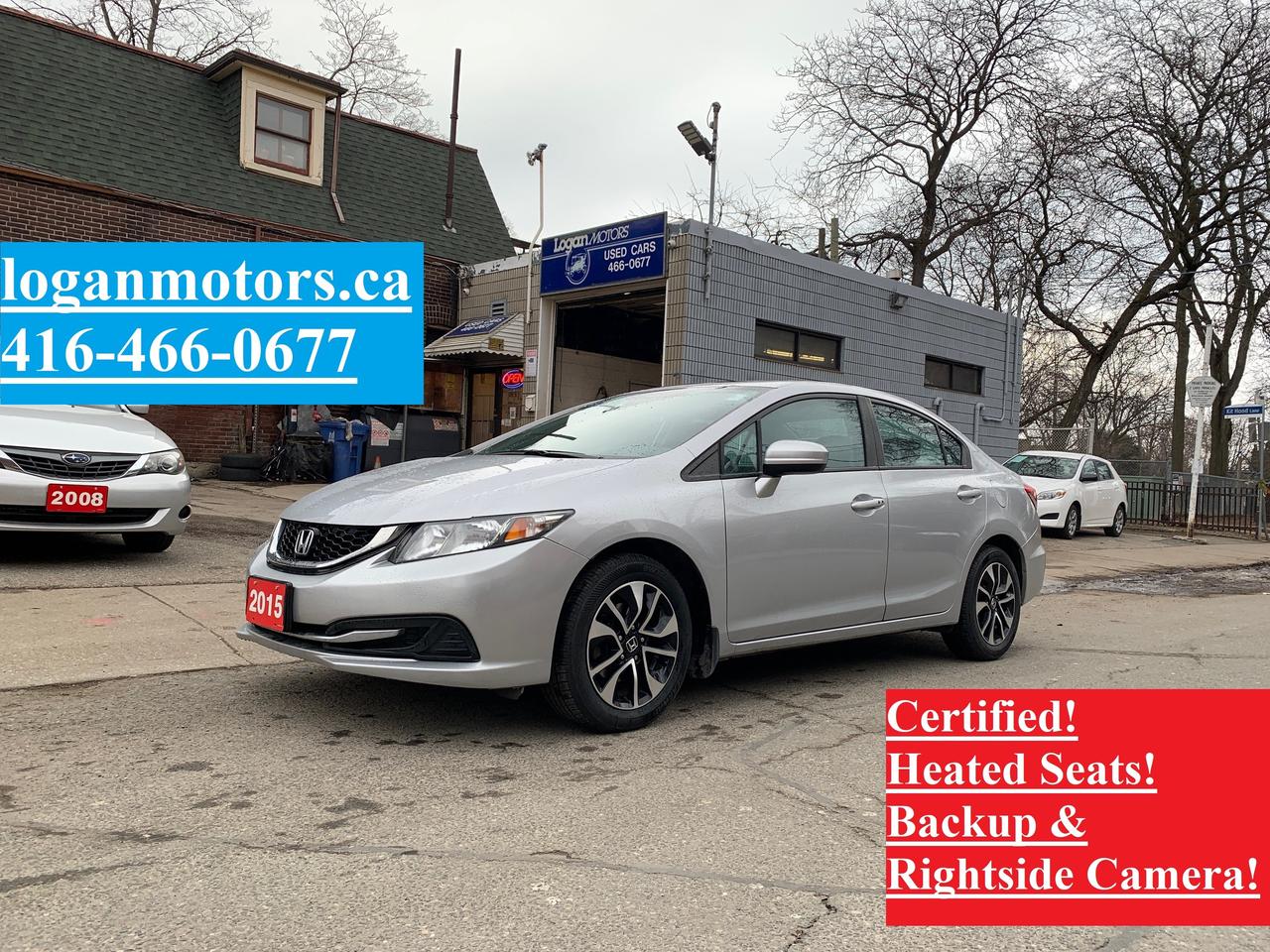 2015 Honda Civic Sedan 4dr Auto EX Photo0