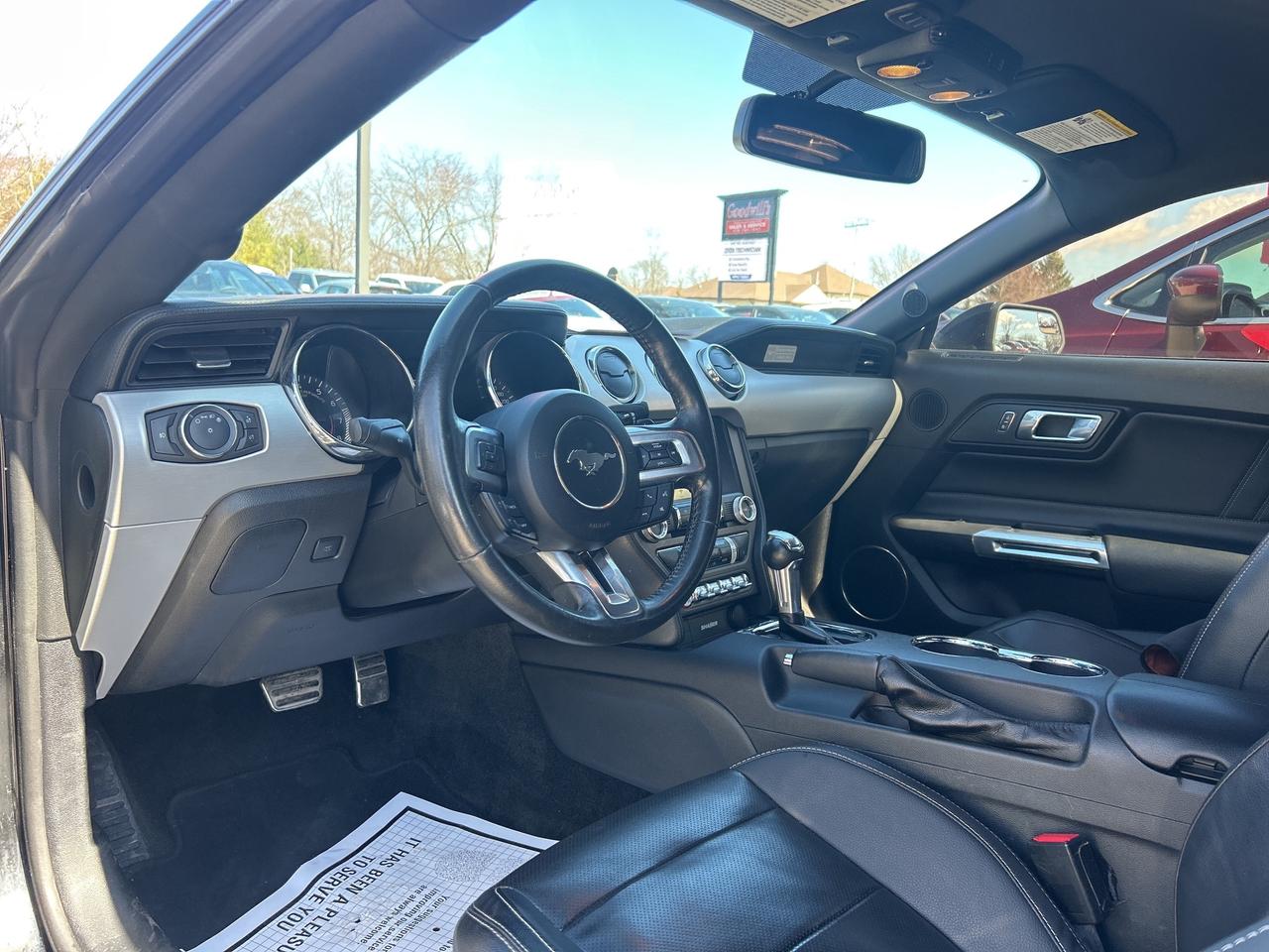 2017 Ford Mustang GT PREMIUM, 5 LITER, AUTOMATIC, CLEAN CARFAX! Photo