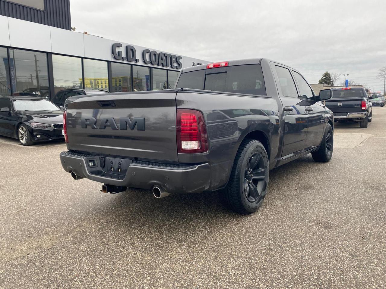 2018 RAM 1500 Sport Crew Cab 4x4 ~Nav ~Heated Leather ~Sunroof Photo4