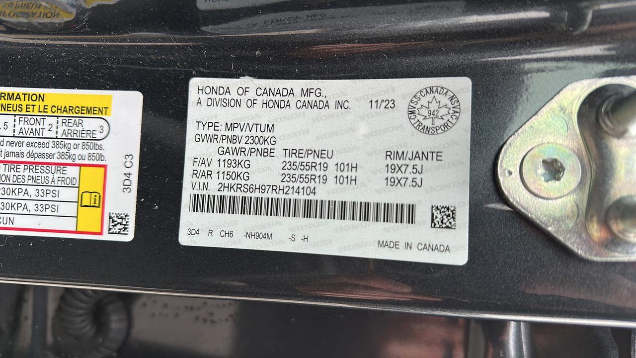 2024 Honda CR-V Hybrid Touring Photo