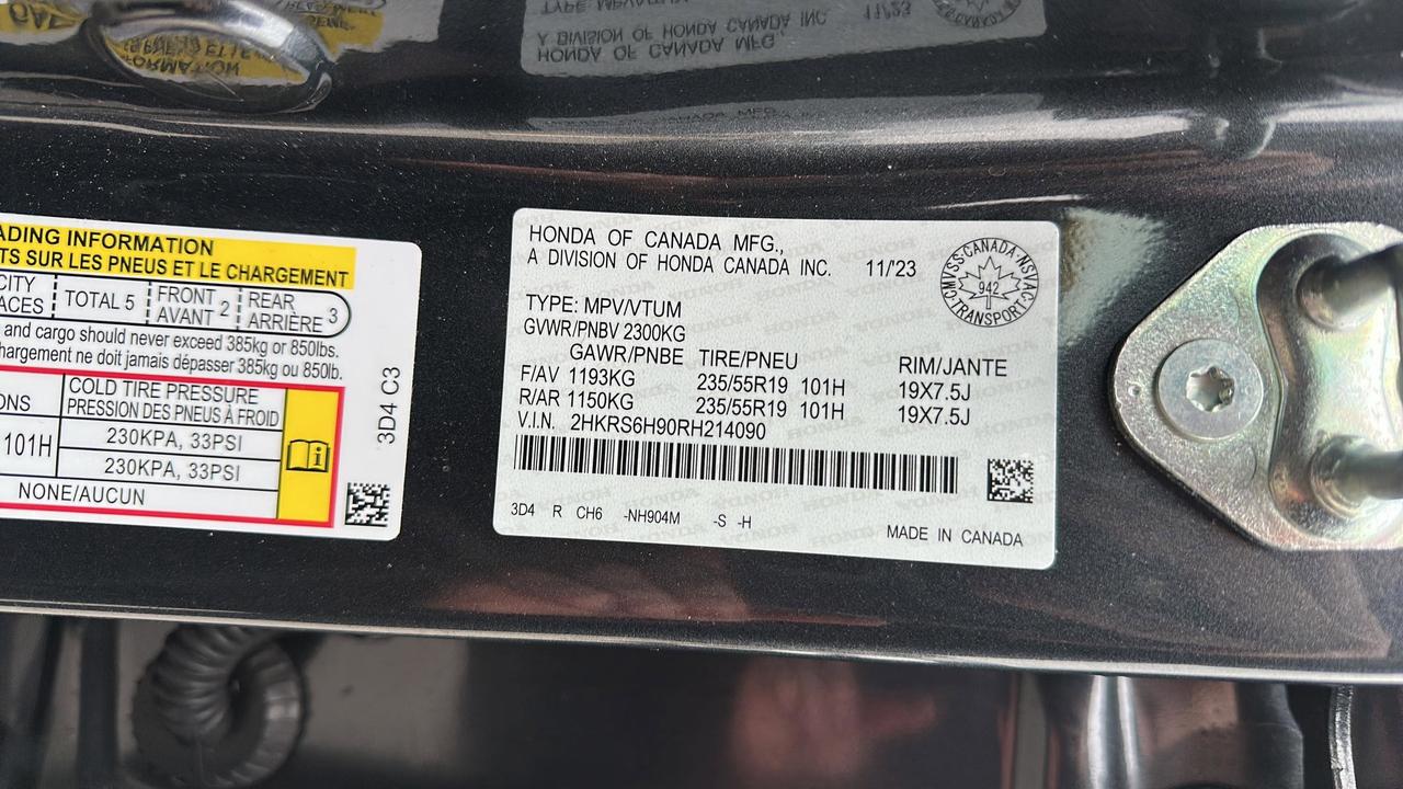 2024 Honda CR-V Hybrid Touring Photo