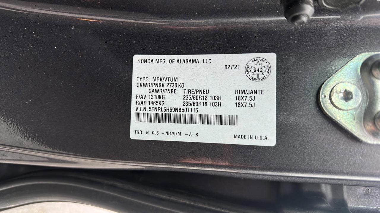 2022 Honda Odyssey EX-L Photo