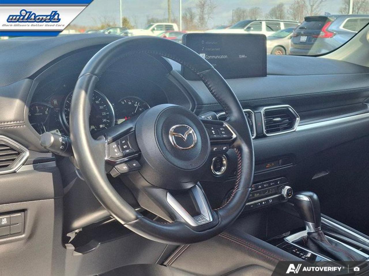2022 Mazda CX-5 Kuro AWD | Red Leather | Sunroof | Heated Wheel + Seats | Adaptive Cruise | Rear Camera | and More ! Photo