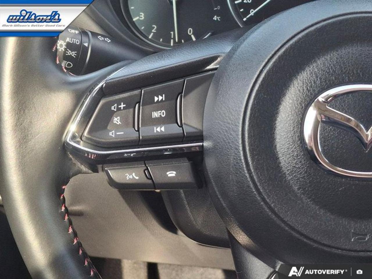 2022 Mazda CX-5 Kuro AWD | Red Leather | Sunroof | Heated Wheel + Seats | Adaptive Cruise | Rear Camera | and More ! Photo