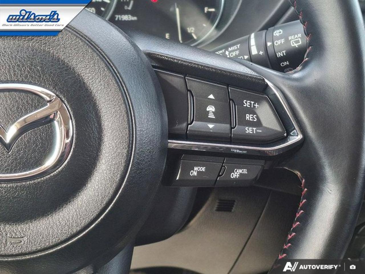 2022 Mazda CX-5 Kuro AWD | Red Leather | Sunroof | Heated Wheel + Seats | Adaptive Cruise | Rear Camera | and More ! Photo