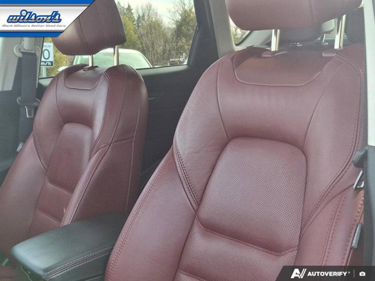 2022 Mazda CX-5 Kuro AWD | Red Leather | Sunroof | Heated Wheel + Seats | Adaptive Cruise | Rear Camera | and More ! Photo