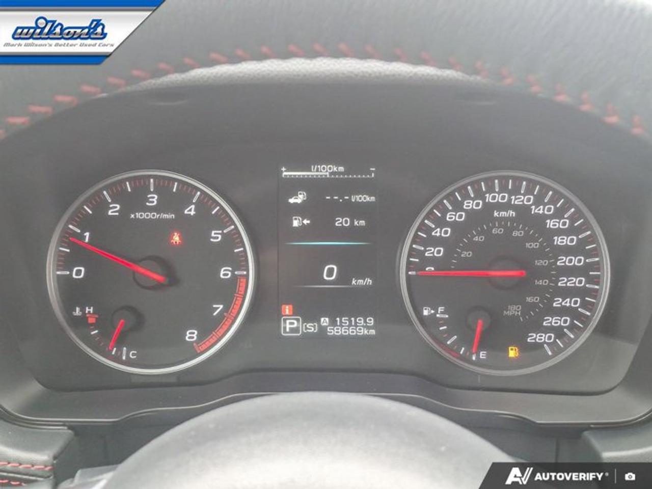 2022 Subaru WRX Sport-tech AWD | Auto | Sunroof | Harmon Kardon | Adaptive Cruise | Ultrasuede Bucket Seats & More ! Photo