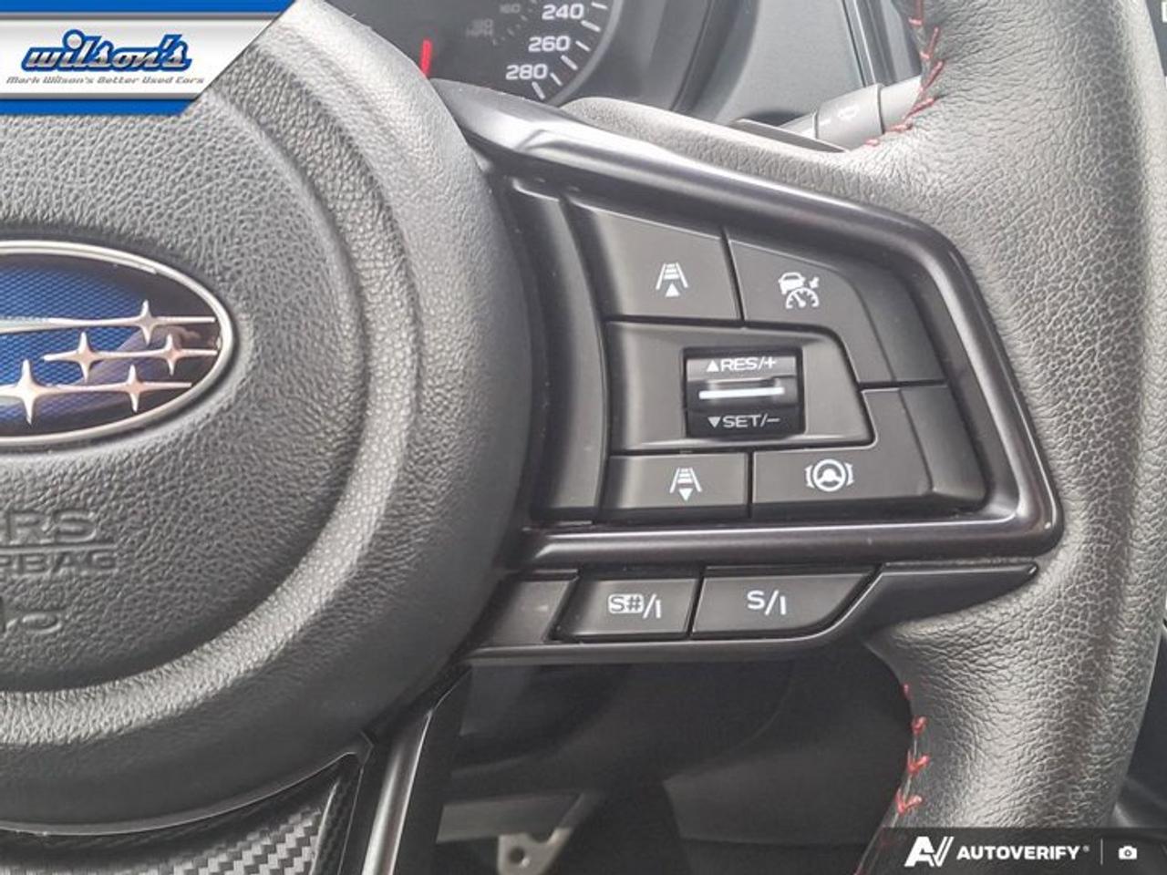 2022 Subaru WRX Sport-tech AWD | Auto | Sunroof | Harmon Kardon | Adaptive Cruise | Ultrasuede Bucket Seats & More ! Photo