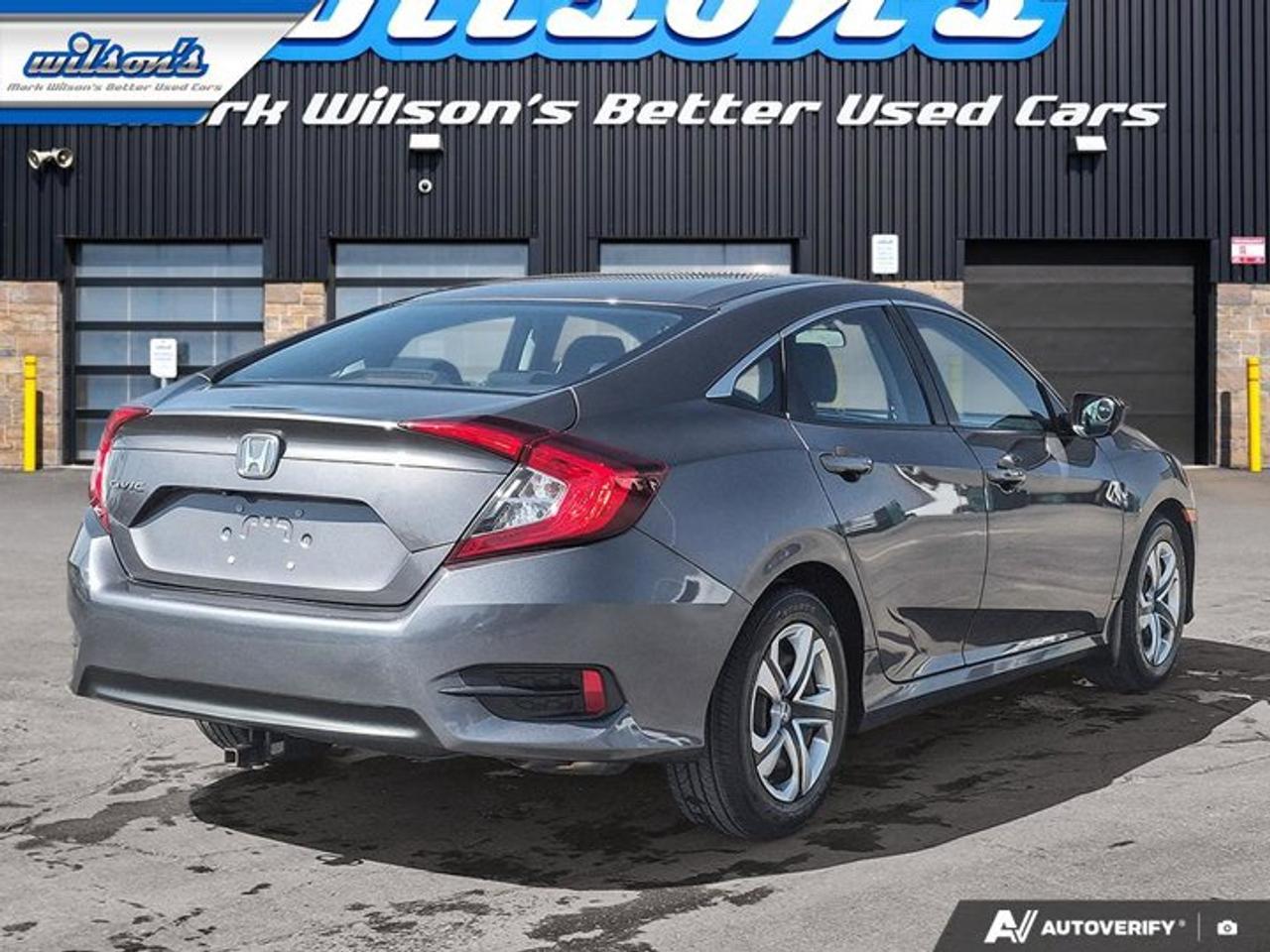 2018 Honda Civic Sedan DX | 6-Speed Manual | Bluetooth | Rear Camera | Power Windows + Locks | and More ! Photo4