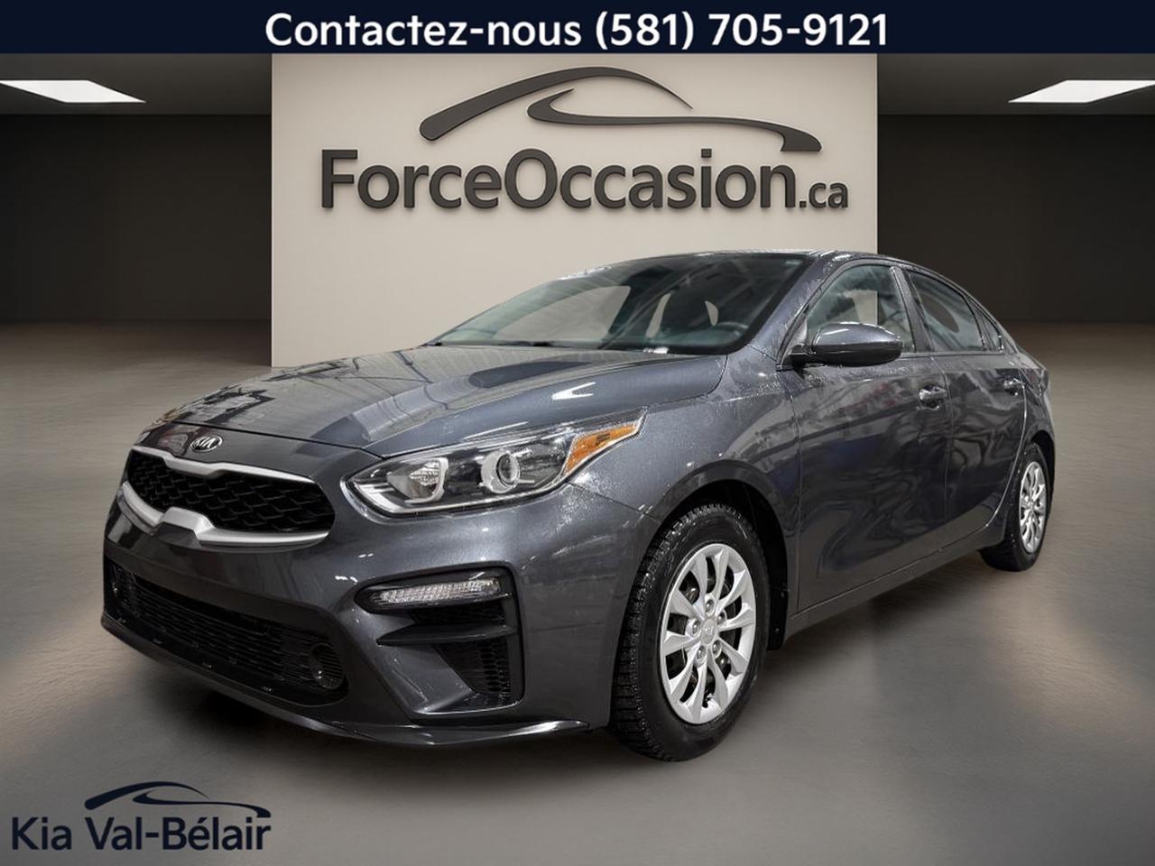 Used 2020 Kia Forte LX FWD * A/C * CRUISE * CAMÉRA * CARPLAY * SIÈGES CHAUFF * for sale in Québec, QC