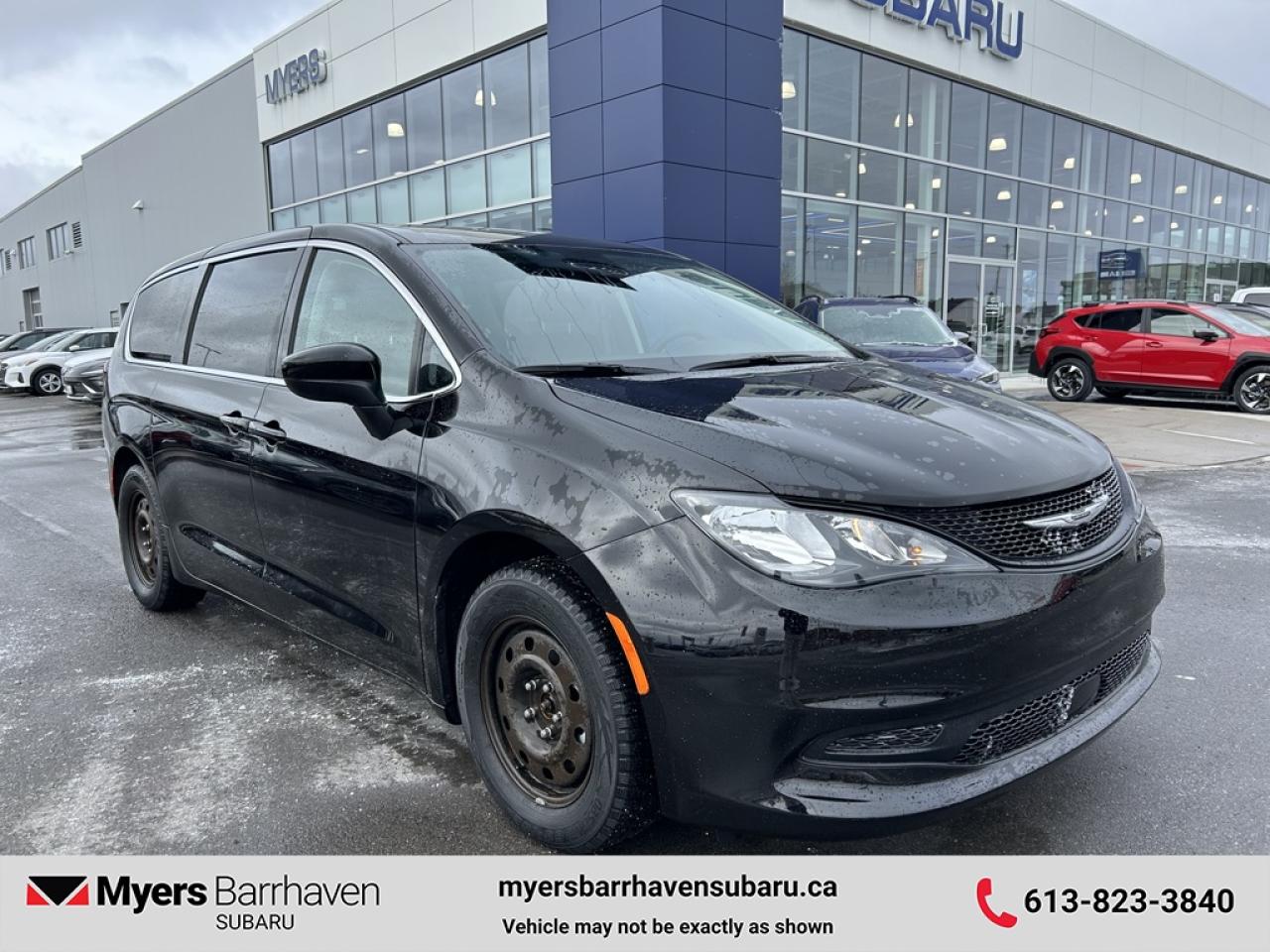 <b>Low Mileage, Heated Seats,  Apple CarPlay,  Android Auto,  Heated Steering Wheel,  Power Liftgate!</b><br> <br> The family friendly Grand Caravan is North Americas favorite minivan. This 2024 Chrysler Grand Caravan is fresh on our lot in Nepean. <br> <br>Enjoy the comfortable cabin experience and an elevated level of utility in this Chrysler Grand Caravan. Its designed to help keep you safely on the road and comes loaded with a long list of advanced safety features. Whether you need tons of practical space for family and friends or gear, the Chrysler Grand Caravan has room for it all. This low mileage van has just 19,523 km. Its nice in colour and is completely accident free based on the <a href=https://vhr.carfax.ca/?id=uQ2AUIDiH77zvYo/3O5BiYgFNSdiohNh target=_blank>CARFAX Report</a>. It has an Automatic transmission and is powered by a 287HP 3.6L V6 Cylinder Engine. <br> <br> Our Grand Caravans trim level is SXT. This ideal family hauler is stacked with amazing standard features such as heated front seats with power adjustment and lumbar support, 2nd row captains chairs, 60-40 split folding 3rd row bench seats, a heated TechnoLeather synthetic leather steering wheel, dual-zone front air conditioning, power sliding rear doors, and a power liftgate for rear cargo access. Connectivity is handled via a 7-inch display powered by Uconnect 5, with Apple CarPlay and Android Auto compatibility, SiriusXM satellite radio, an integrated center stack radio, and USB mobile projection. Additional features also include forward collision warning with active braking, remote engine start, front and rear cupholders, and even more. This vehicle has been upgraded with the following features: Heated Seats, Apple CarPlay, Android Auto, Heated Steering Wheel, Power Liftgate, Remote Start, Forward Collision Alert.<br> To view the original window sticker for this vehicle view this <a href=http://www.chrysler.com/hostd/windowsticker/getWindowStickerPdf.do?vin=2C4RC1ZG9RR198133 target=_blank>http://www.chrysler.com/hostd/windowsticker/getWindowStickerPdf.do?vin=2C4RC1ZG9RR198133</a>. <br/><br> <br>To apply right now for financing use this link: <a href=https://www.myersbarrhavensubaru.ca/quick-approval/ target=_blank>https://www.myersbarrhavensubaru.ca/quick-approval/</a><br><br> <br/><br><br> The Myers name has been synonymous with first-rate automotive service and products for over 80 years in Ottawa; we are happy to welcome you here to <b> Myers Barrhaven Subaru </b> the unbeatable Subaru dealer in Ottawa and the National Capital Region. Serving drivers as the premier Subaru dealership near Kanata, Orléans, Gatineau, QC and Vanier region, we offer a wide range of new and used offerings from Subaru. If youre in the market for a full range of Subaru cars and Subaru SUVs for sale in Ottawa. </br><br> Come by and check out our fleet of 40+ used cars and trucks and 40+ new cars and trucks for sale in Nepean.  o~o