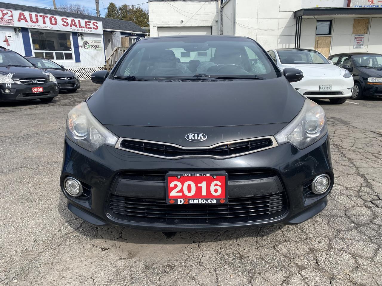 2016 Kia Forte Koup SX/Automatic/Gas Saver/Backup Camera/Bluetooth Photo2