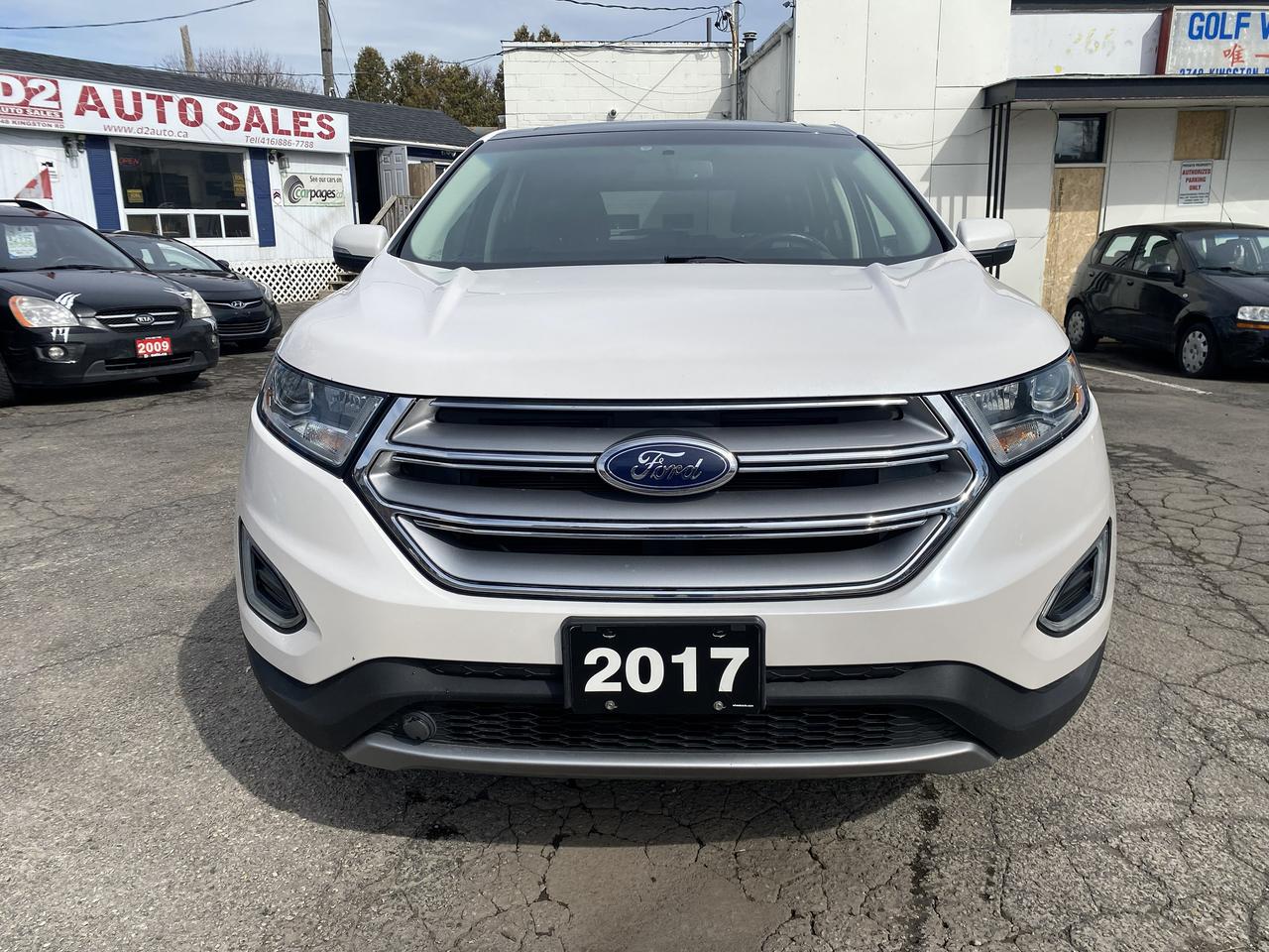 2017 Ford Edge 1Owner/Titanium AWD/Leather/Roof/Navi/Back Camera Photo2