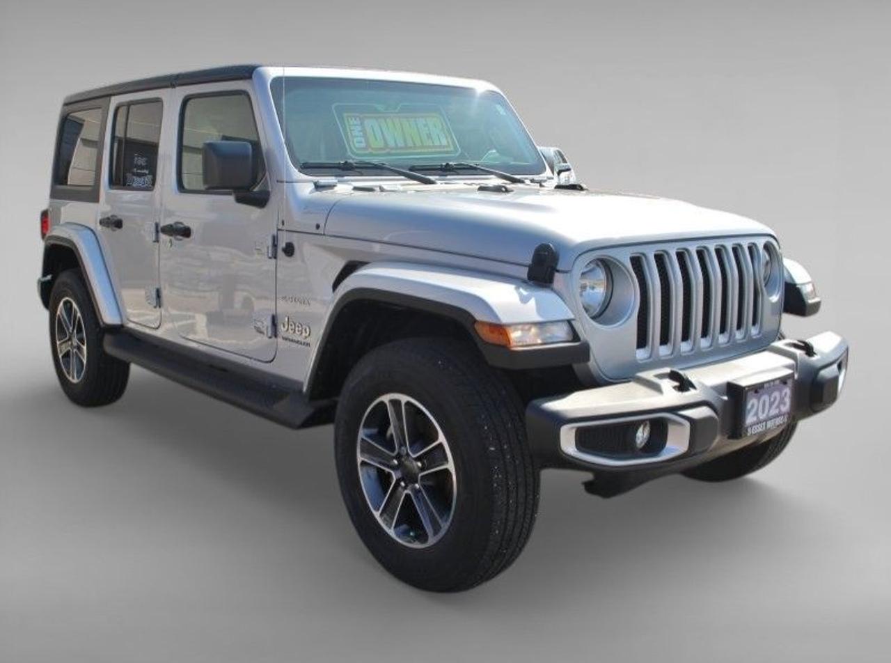 2023 Jeep Wrangler Sahara*Low Ks*4x4*CarPlay*Rear Cam*Navi Photo2