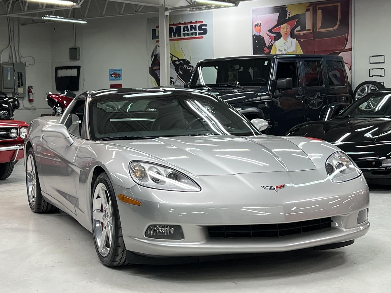<p>2005 Chevrolet Corvette Coupe | 6-Speed Manual | Z51 Performance | 103,000 KM</p><p>If you&rsquo;re looking for a proper driver-focused Corvette, this is it.</p><p>This 2005 C6 Corvette is finished in Light Tarnished Silver Metallic over Black leather, powered by the legendary 6.0L LS2 V8 paired with a 6-speed manual transmission &mdash; exactly how these cars are meant to be enjoyed.</p><p>With just 103,000 km, this is a well-kept, clean example that offers serious performance and value.</p><p>&nbsp; Key Highlights:<br>6.0L LS2 V8 (400HP)<br>6-Speed Manual (Tremec)<br>Z51 Performance Handling Package<br>Dual Removable Roof Panels<br>Head-Up Display<br>Heated Leather Seats<br>Memory Seat Package<br>Factory Navigation System<br>Premium 7-Speaker Bose Audio<br>Polished Corvette Wheels (18/19)<br>Tire Pressure Monitoring System</p><p>&nbsp; Performance & Driving:</p><p>The Z51 package gives you:</p><p>Upgraded suspension<br>Performance brakes<br>Enhanced cooling systems</p><p>Combined with the lightweight C6 chassis and LS2 power, this car delivers a raw, connected driving experience that newer cars just can&rsquo;t replicate.</p><p>&nbsp; Condition:<br>Clean, well-presented example<br>Mechanically strong &mdash; no known issues<br>Interior in excellent condition<br>Normal minor wear consistent with mileage</p><p>&nbsp; Why This One?<br>Manual C6s are getting harder to find<br>Z51 package = highly desirable<br>Clean spec (Silver/Black)<br>Great balance of usability + performance &nbsp;</p><p><br>If you&rsquo;ve been waiting for the right Corvette &mdash; this is one worth seeing.</p><p>📞 Call or text: 519-761-0321<br>📍 Lee Munro&rsquo;s Garage &ndash; Paris, ON</p><p>Easy to buy. A pleasure to own. Guaranteed.</p>