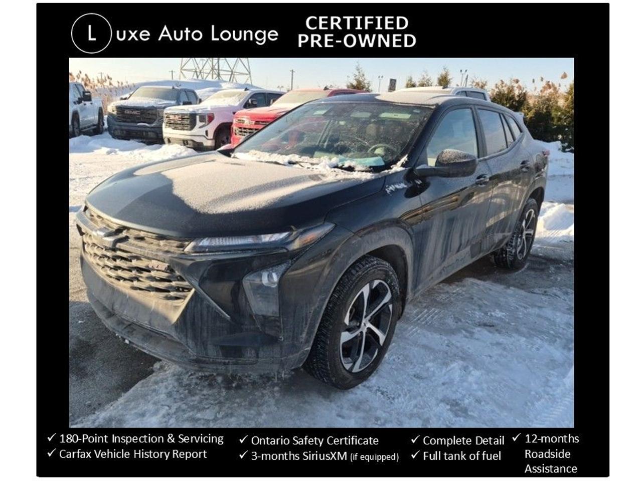 Used 2024 Chevrolet Trax 1RS - LOW KM, REMOTE START, HEATED SEATS/WHEEL!! for sale in Orleans, ON