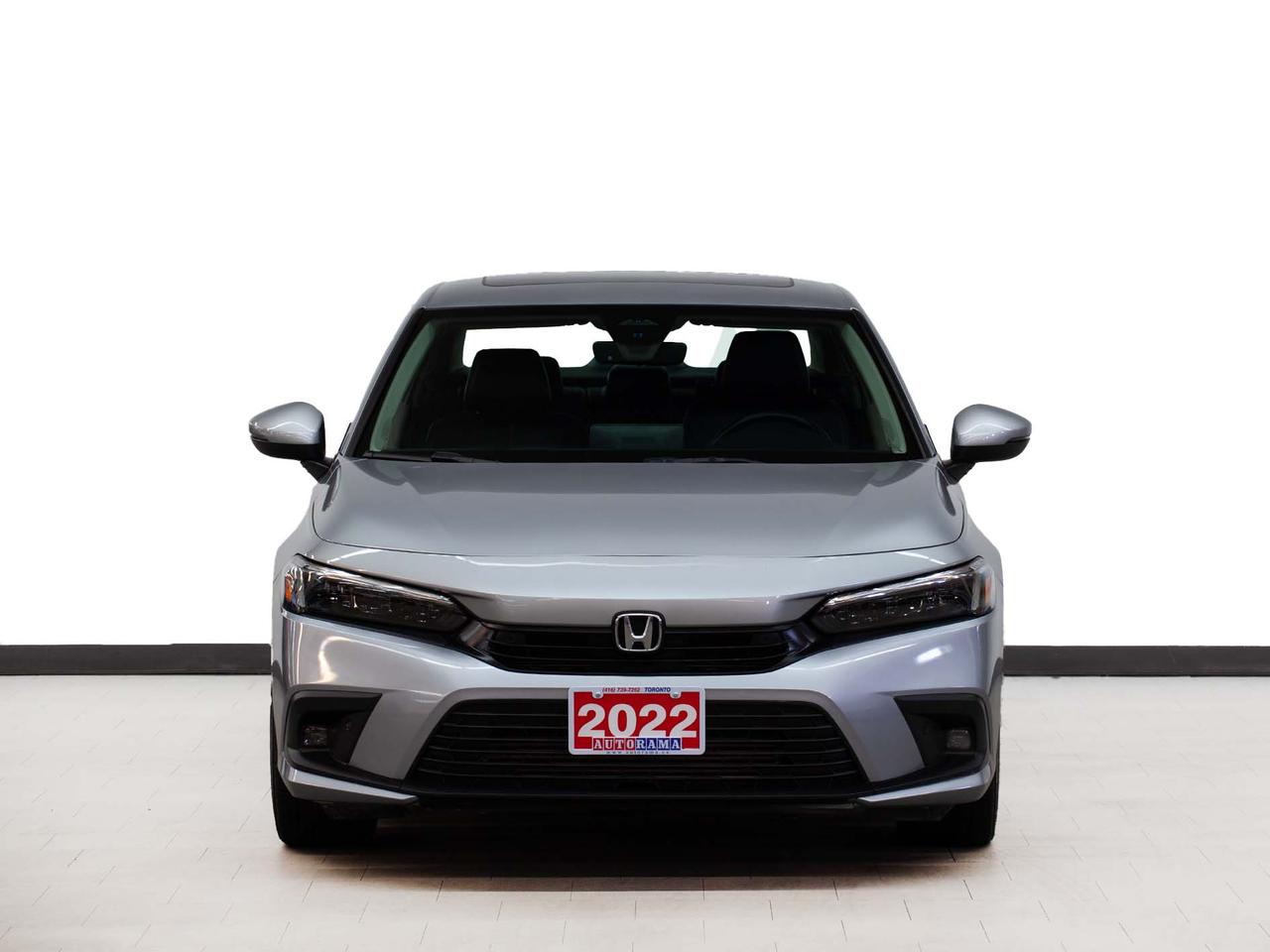 2022 Honda Civic TOURING | Nav | Leather | Sunroof | BSM | CarPlay Photo