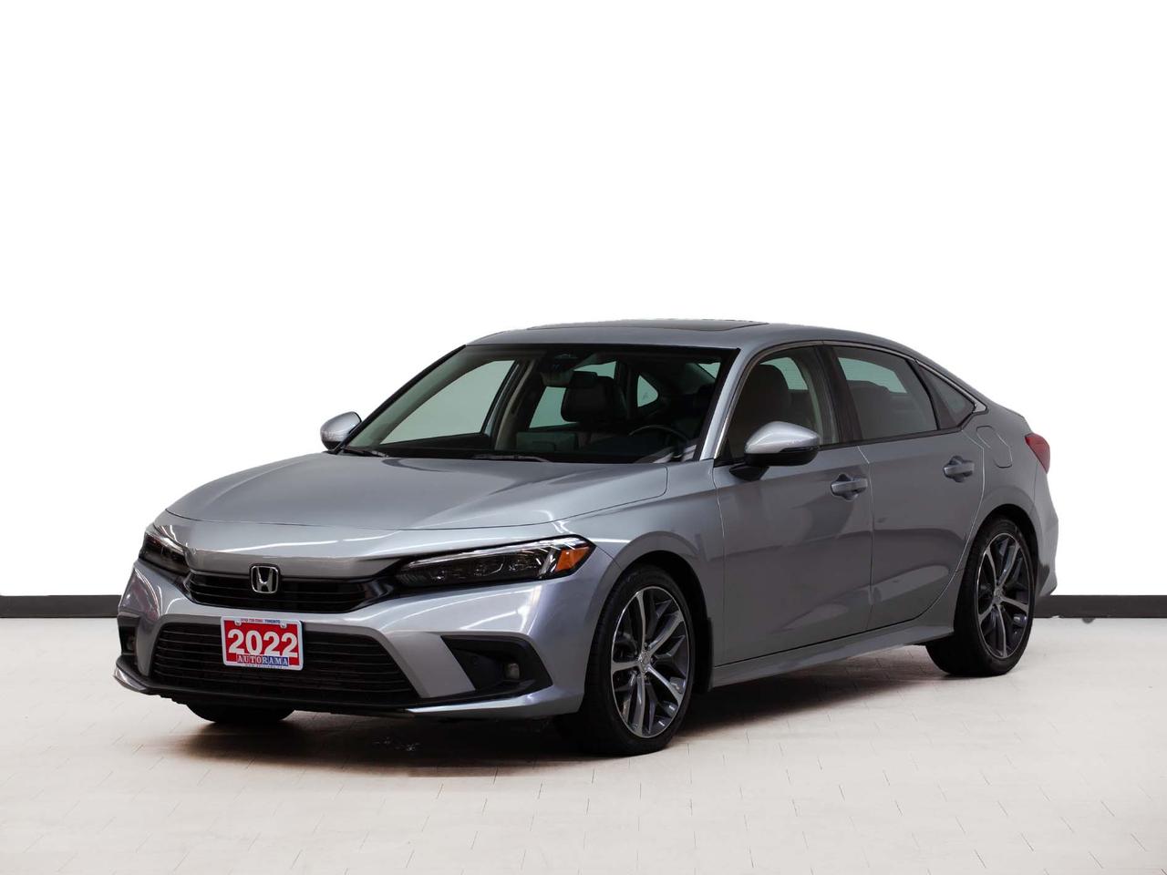 2022 Honda Civic TOURING | Nav | Leather | Sunroof | BSM | CarPlay Photo