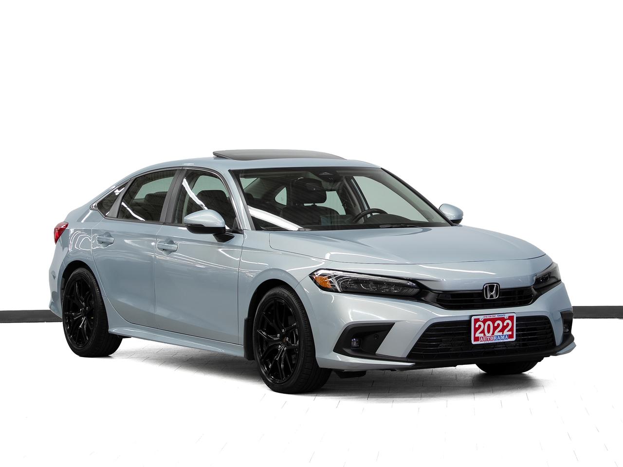 2022 Honda Civic TOURING | Nav | Leather | Sunroof | BSM | CarPlay
